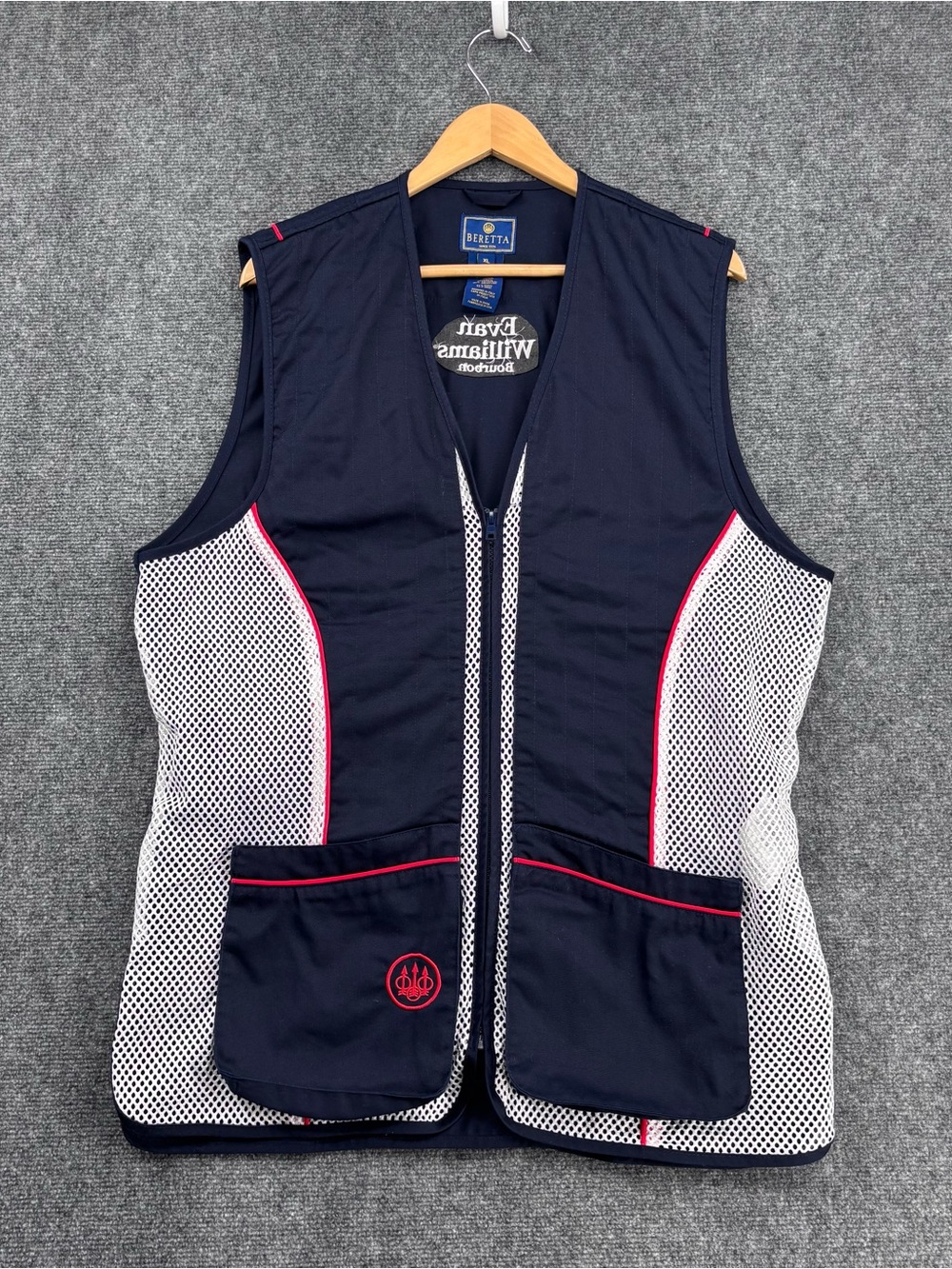 Beretta Mesh Sportswear Shooting Full Zip Vest Men’s XL